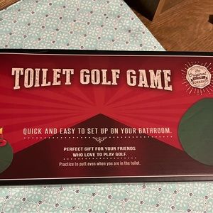 Novelty Toilet Golf Game, New